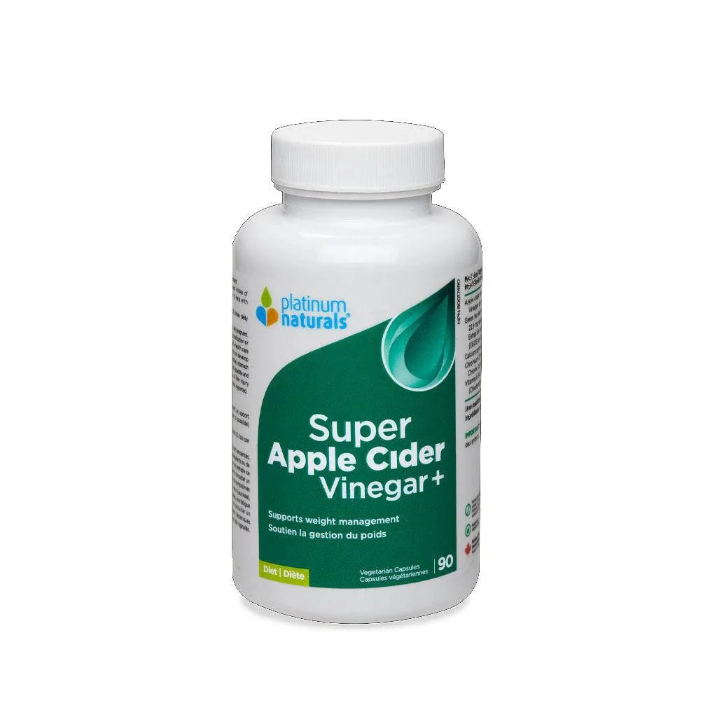 Super Apple Cider Vinegar + Platinum Naturals - La Boite à Grains