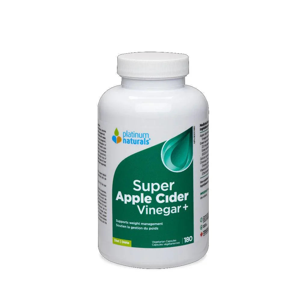 Super Apple Cider Vinegar + Platinum Naturals - La Boite à Grains