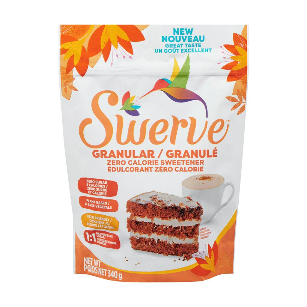swerve granulated zero calorie sweetener 340 g