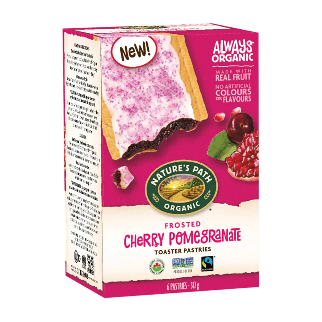 Nature's Path Cherry Pomegranate Frozen Tarts - La Boite à Grains