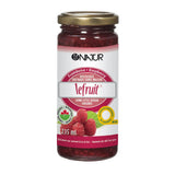natur homemade organic raspberry spread - La Boite à Grains