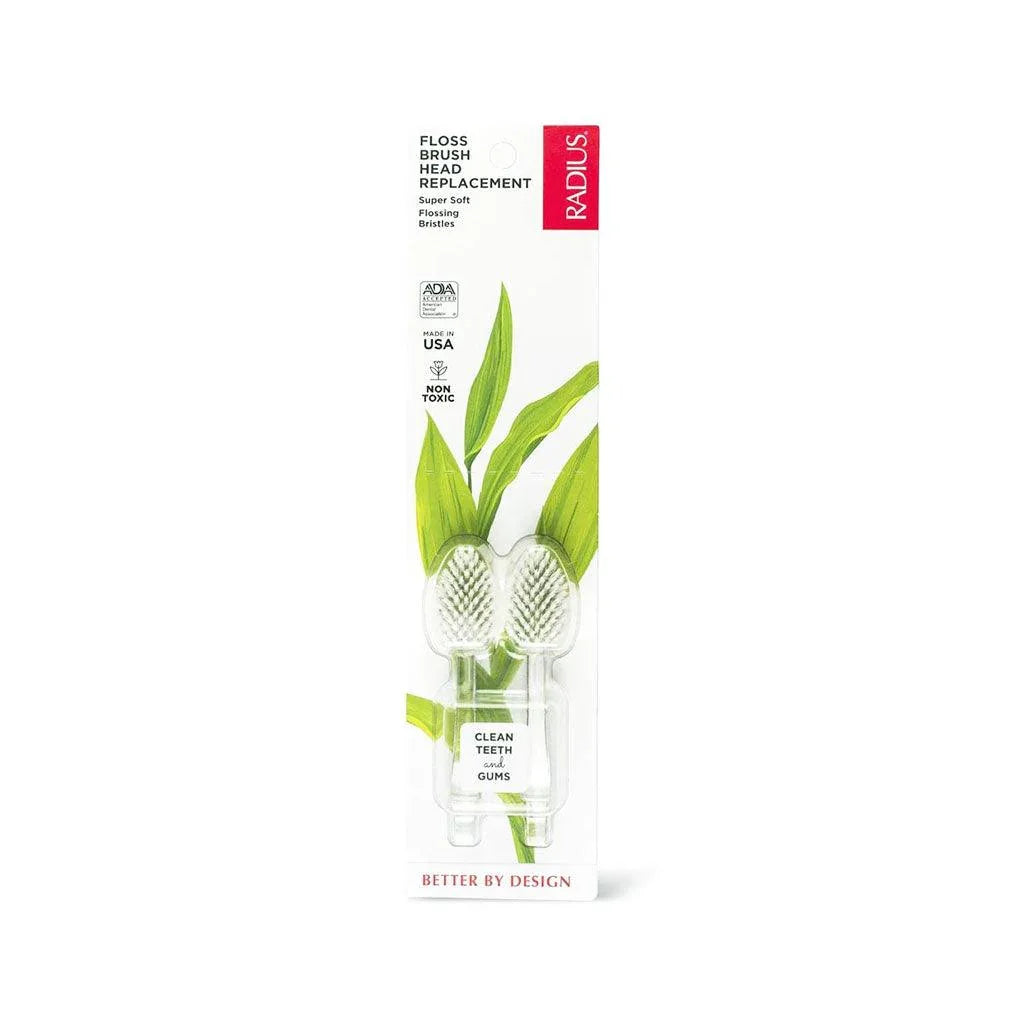 Têtes de Remplacement pour Brosse à Dents Super Souple Source Radius - La Boite à Grains