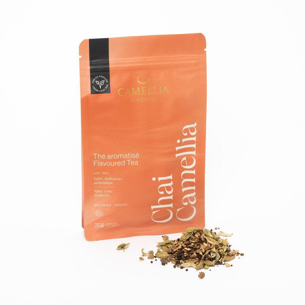 Organic Camellia Chai Flavored Tea Camellia Sinensis - La Boite à Grains