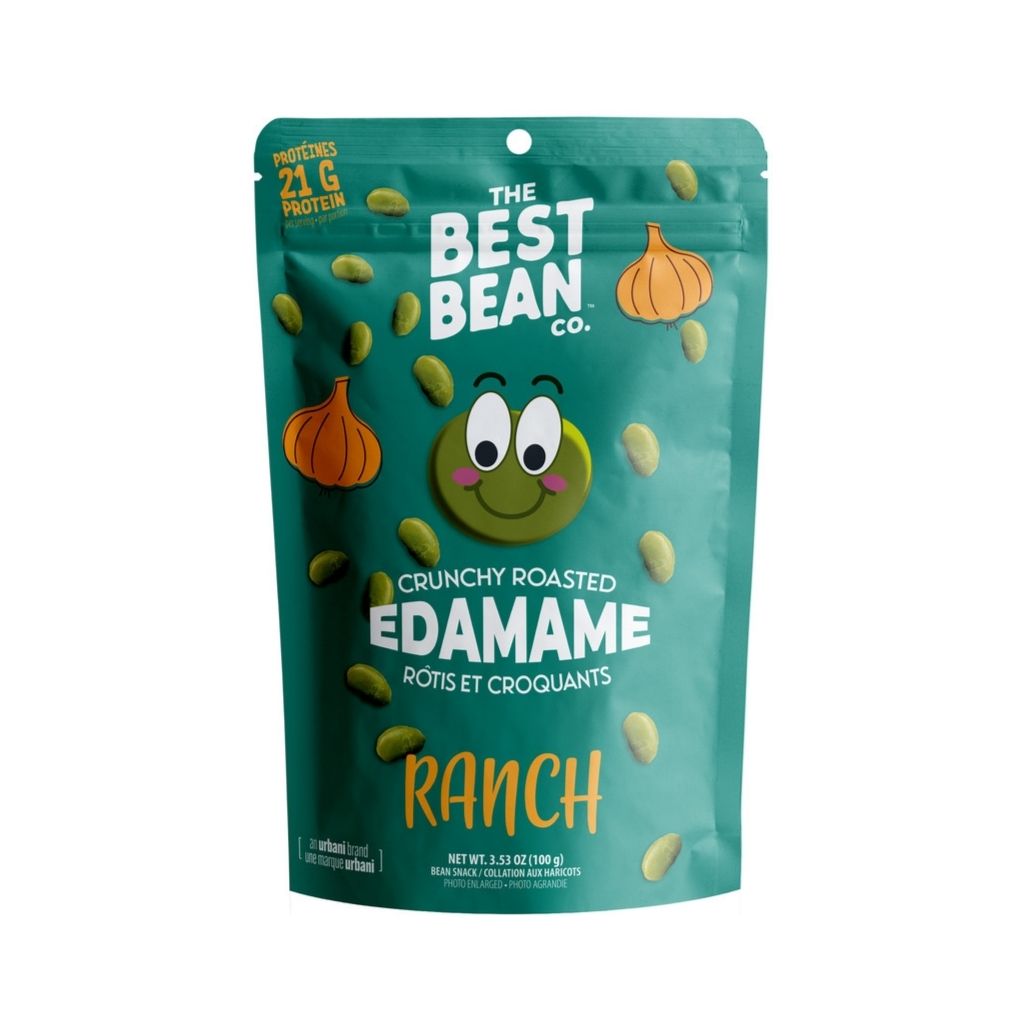 Crunchy Roasted Ranch Edamame The Best Bean Co - La Boite à Grains