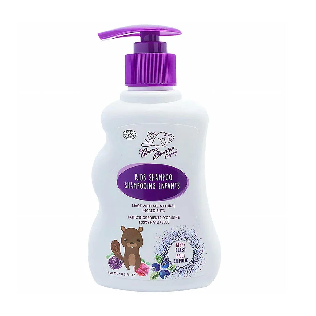 shampoing enfants baies en folie Green Beaver - La Boite à Grains