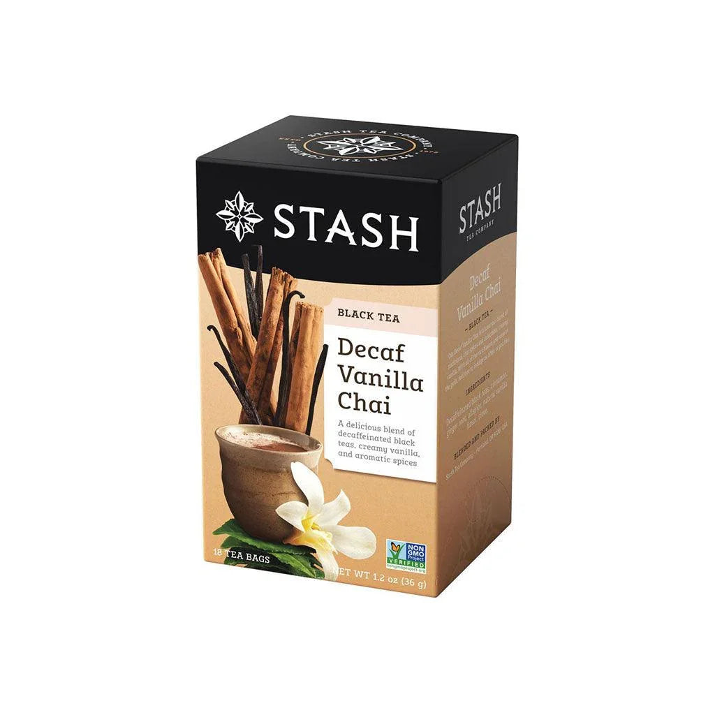 Stash Vanilla Decaffeinated Chai Black Tea - La Boite à Grains