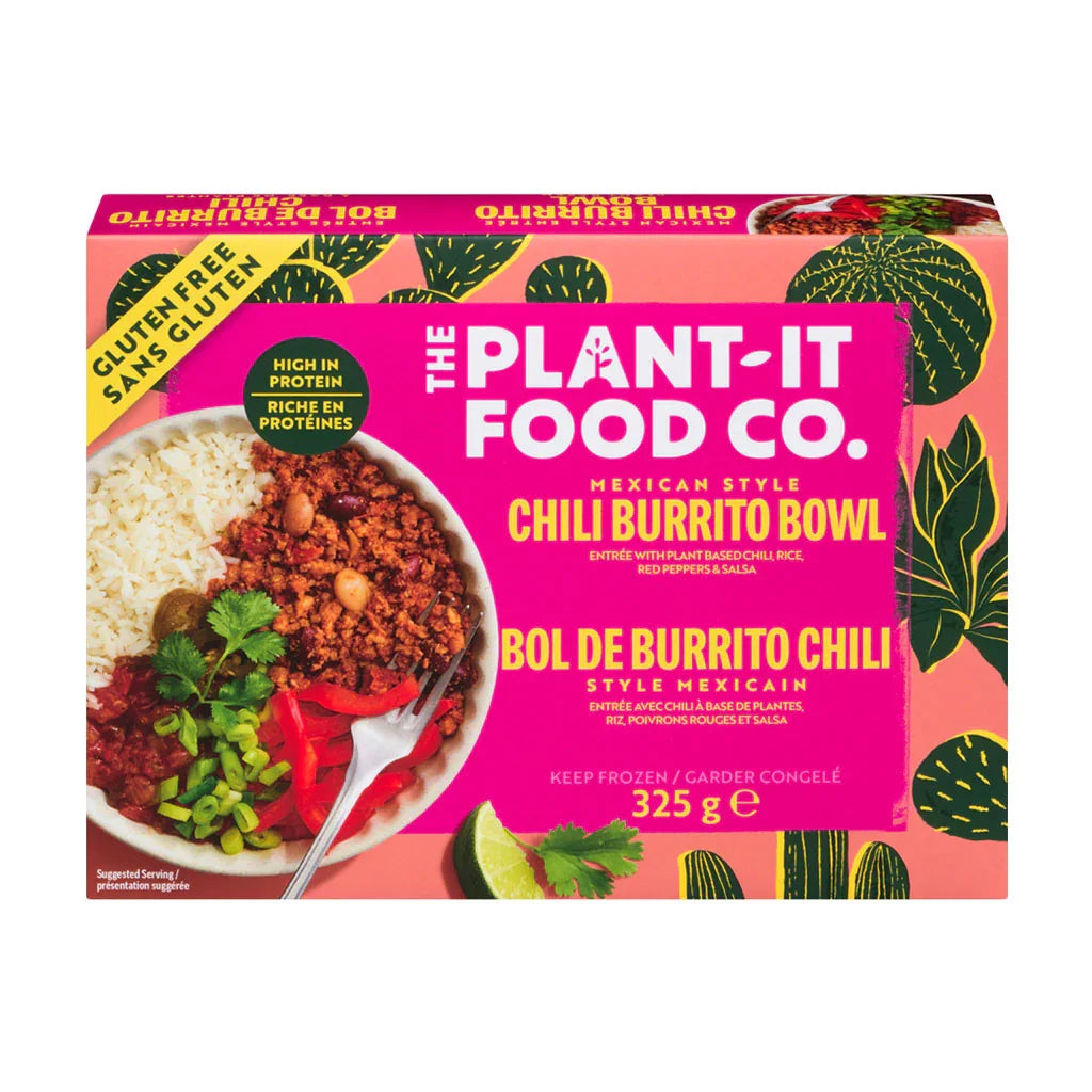 Mexican Style Chili Burrito Bowl The Plant It Food Co - La Boite à Grains