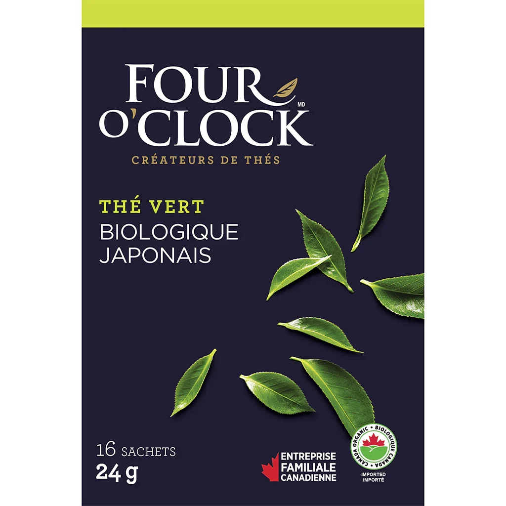 Four O'Clock Organic Japanese Green Tea - La Boite à Grains