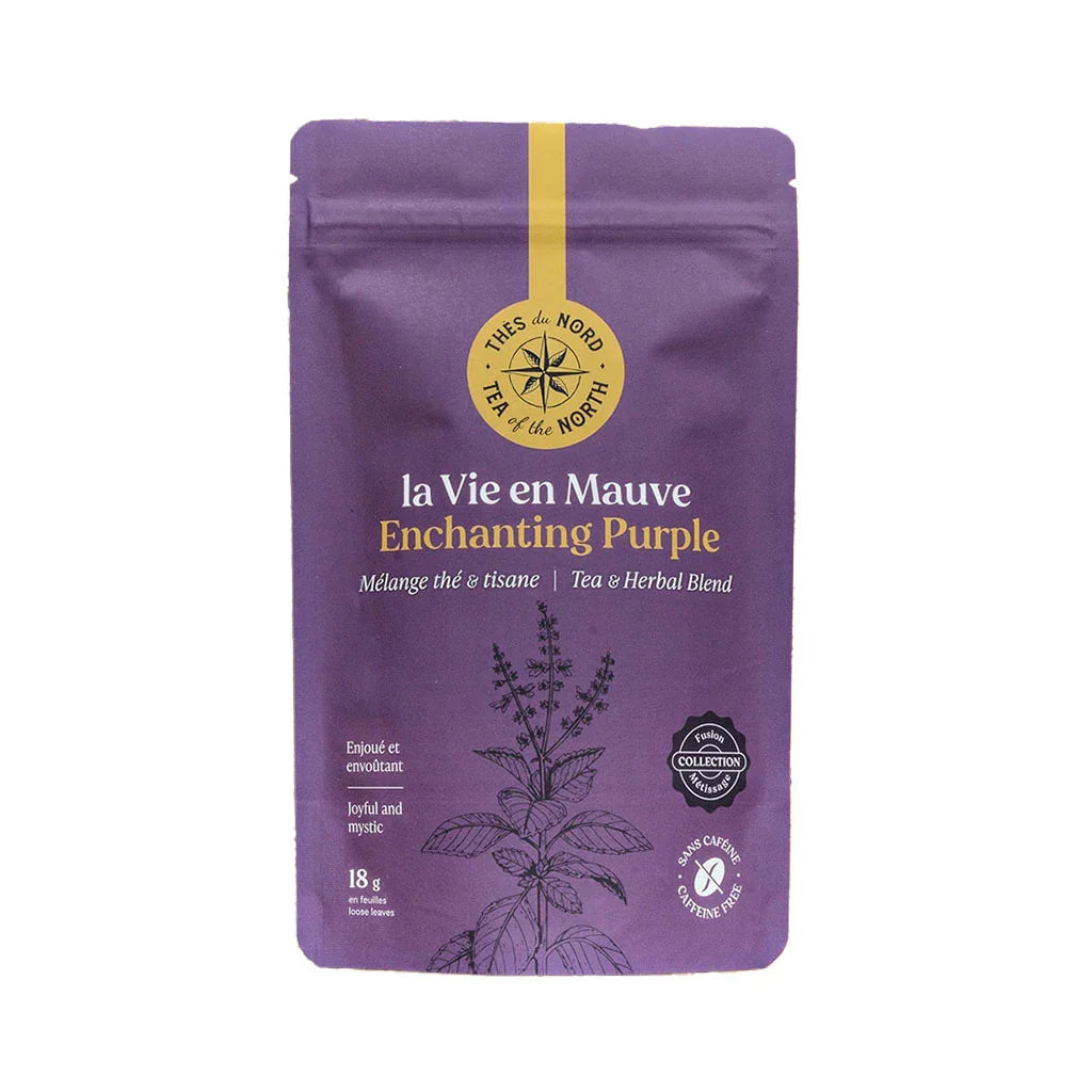 la vie en mauve Thés du Nord - La Boite à Grains