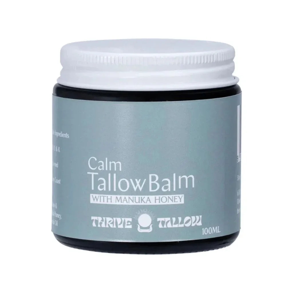 baume de suif apaisant au miel de Manuka Thrive Tallow - La Boite à Grains