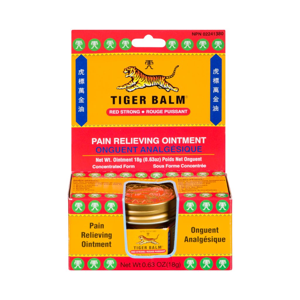 Tiger Balm Strong Red Pain-Relieving Ointment - La Boite à Grains
