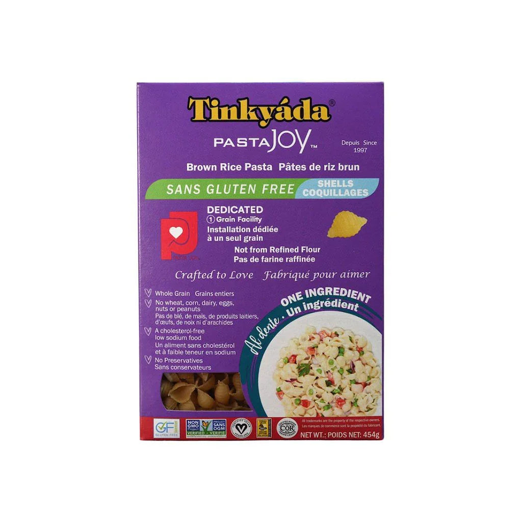 gluten-free brown rice shells Tinkyada - La Boite à Grains