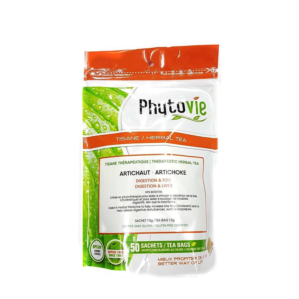 Artichoke Leaf Herbal Tea Phytovie - La Boite à Grains