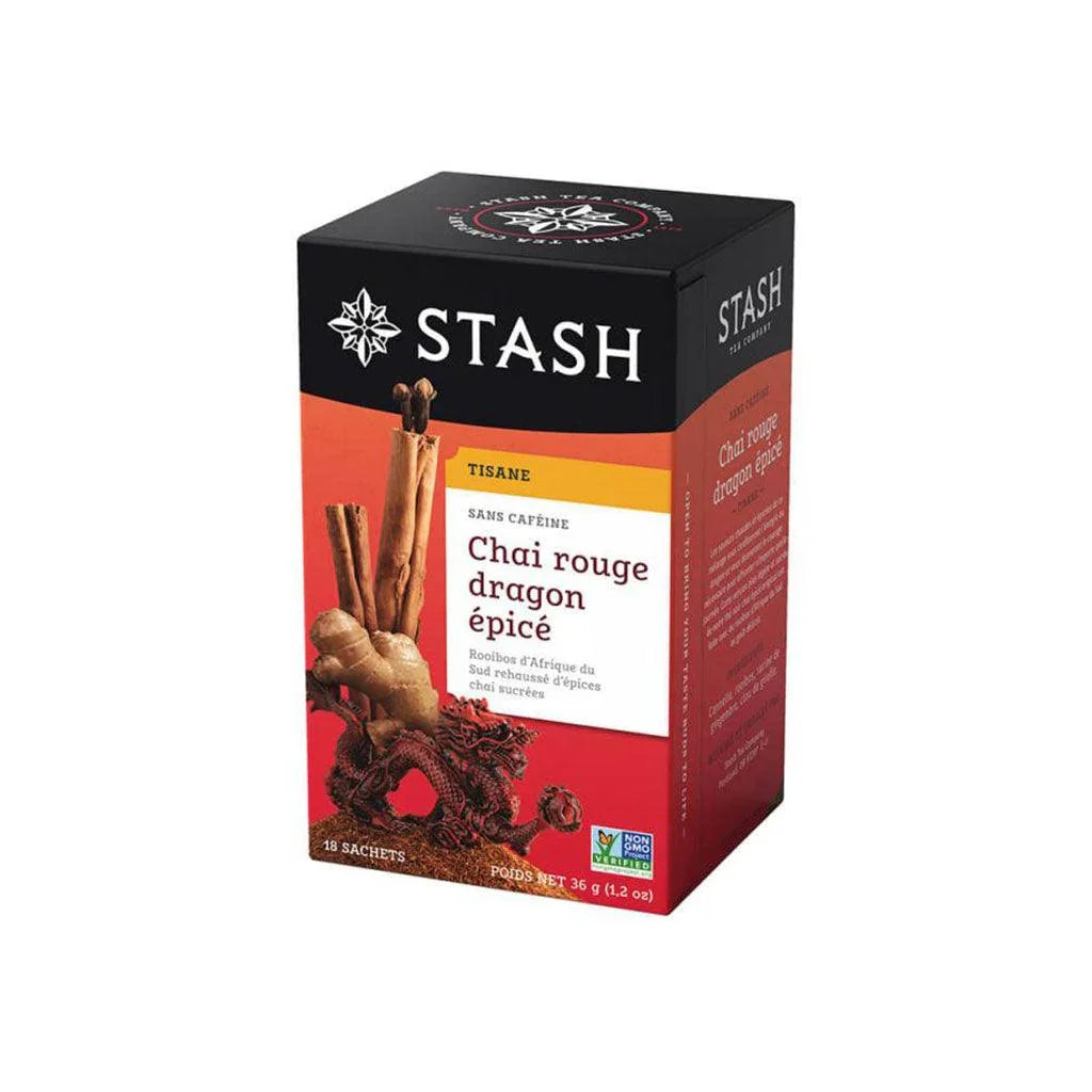 Stash Spicy Dragon Red Chai Herbal Tea - La Boite à Grains
