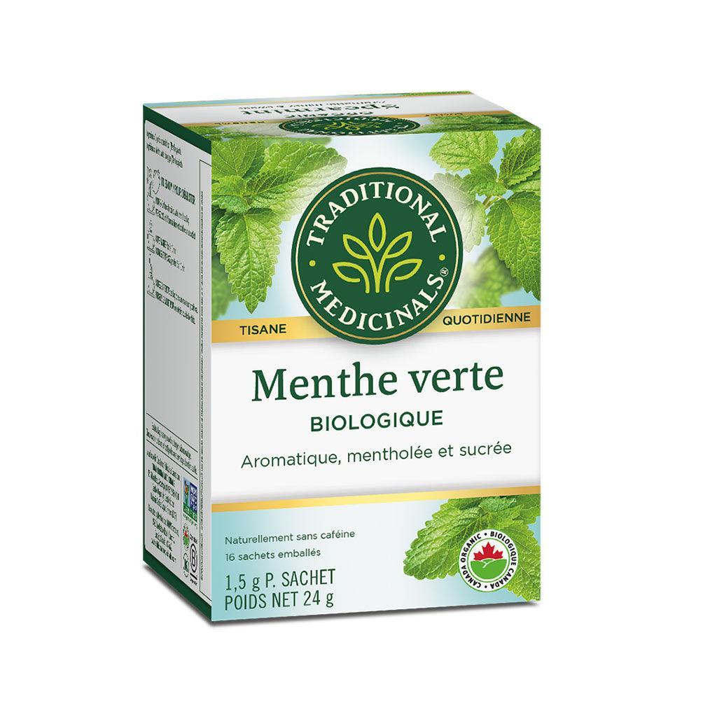 Traditional Medicinals Organic Spearmint Herbal Tea - La Boite à Grains