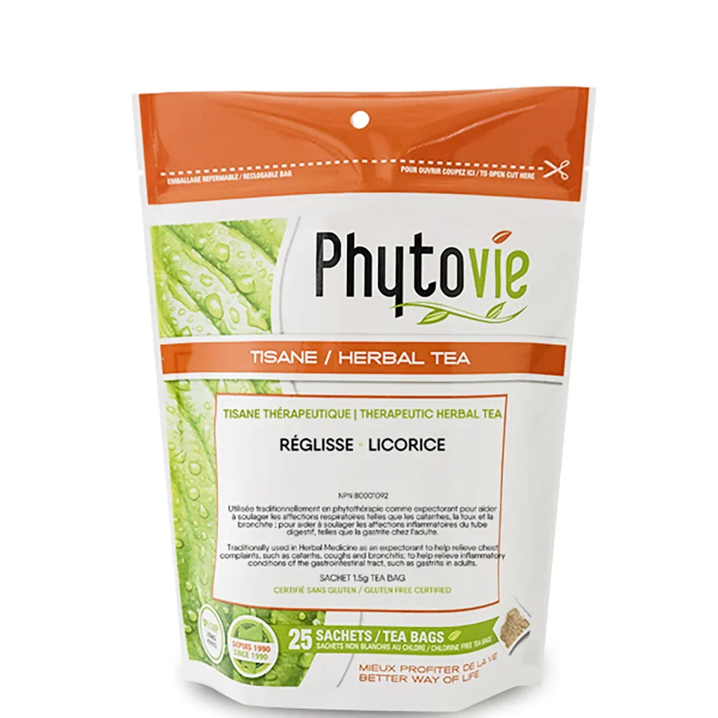 Licorice Root Herbal Tea Phytovie - La Boite à Grains