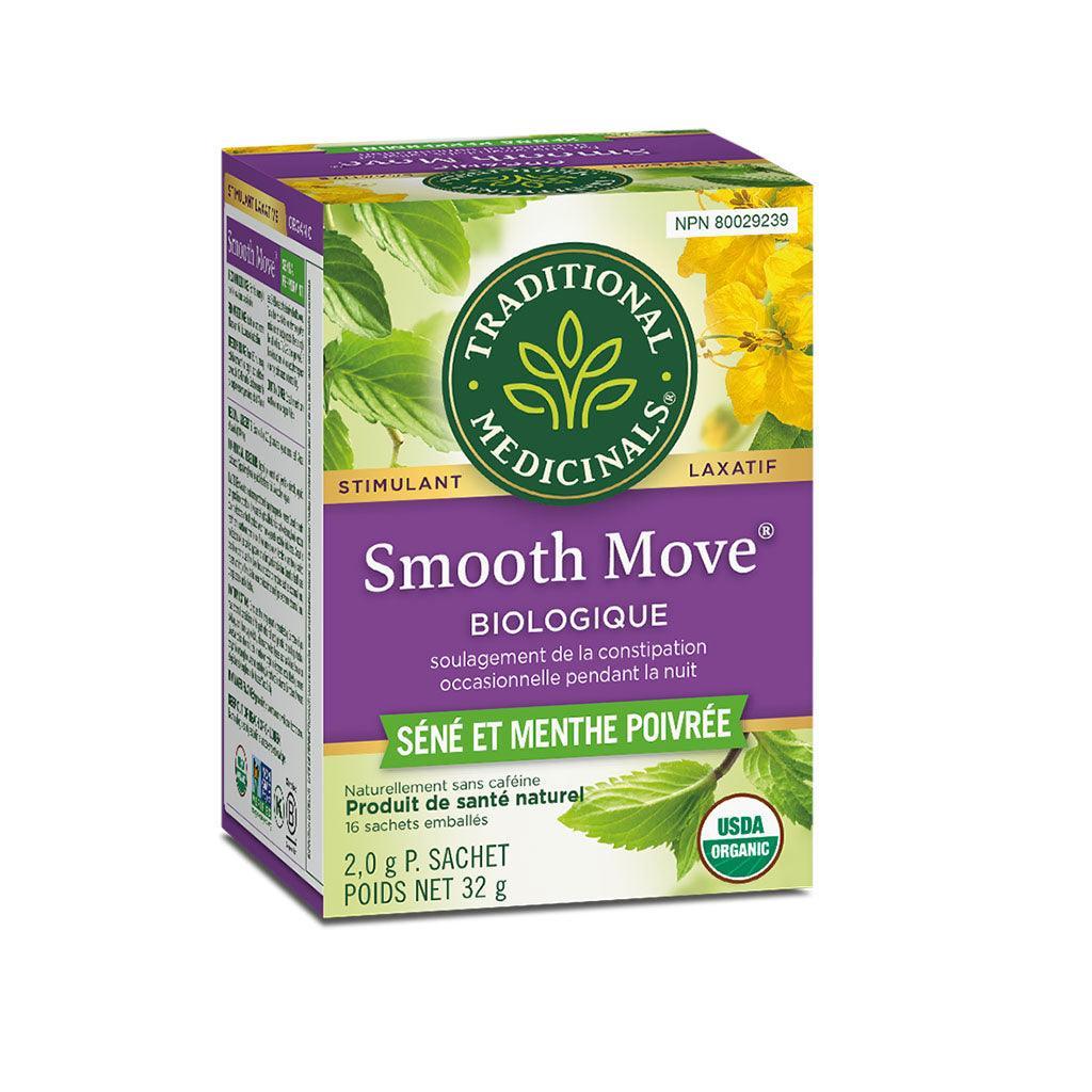 Smooth Move Organic Senna and Peppermint Herbal Tea Traditional Medicinals - La Boite à Grains
