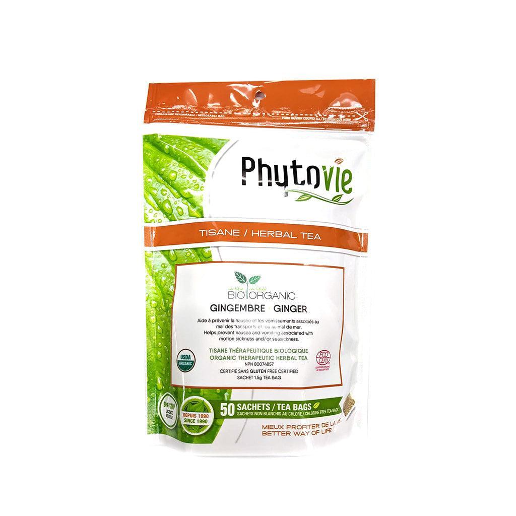 Therapeutic Ginger Herbal Tea Phytovie - La Boite à Grains