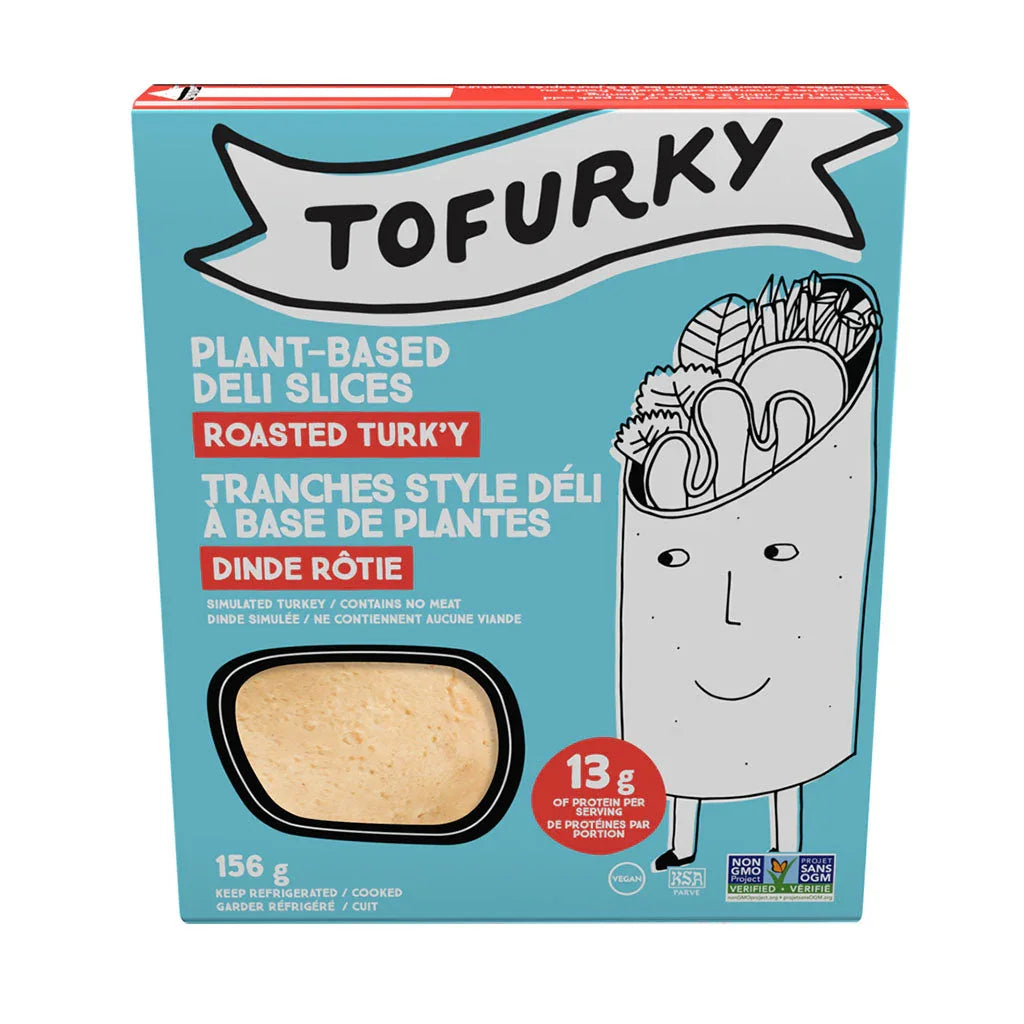 Tofurky roast turkey vegan slices - La Boite à Grains