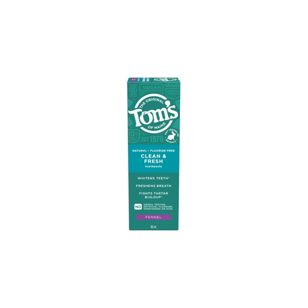 Tom's of Maine Clean & Fresh Toothpaste - La Boite à Grains