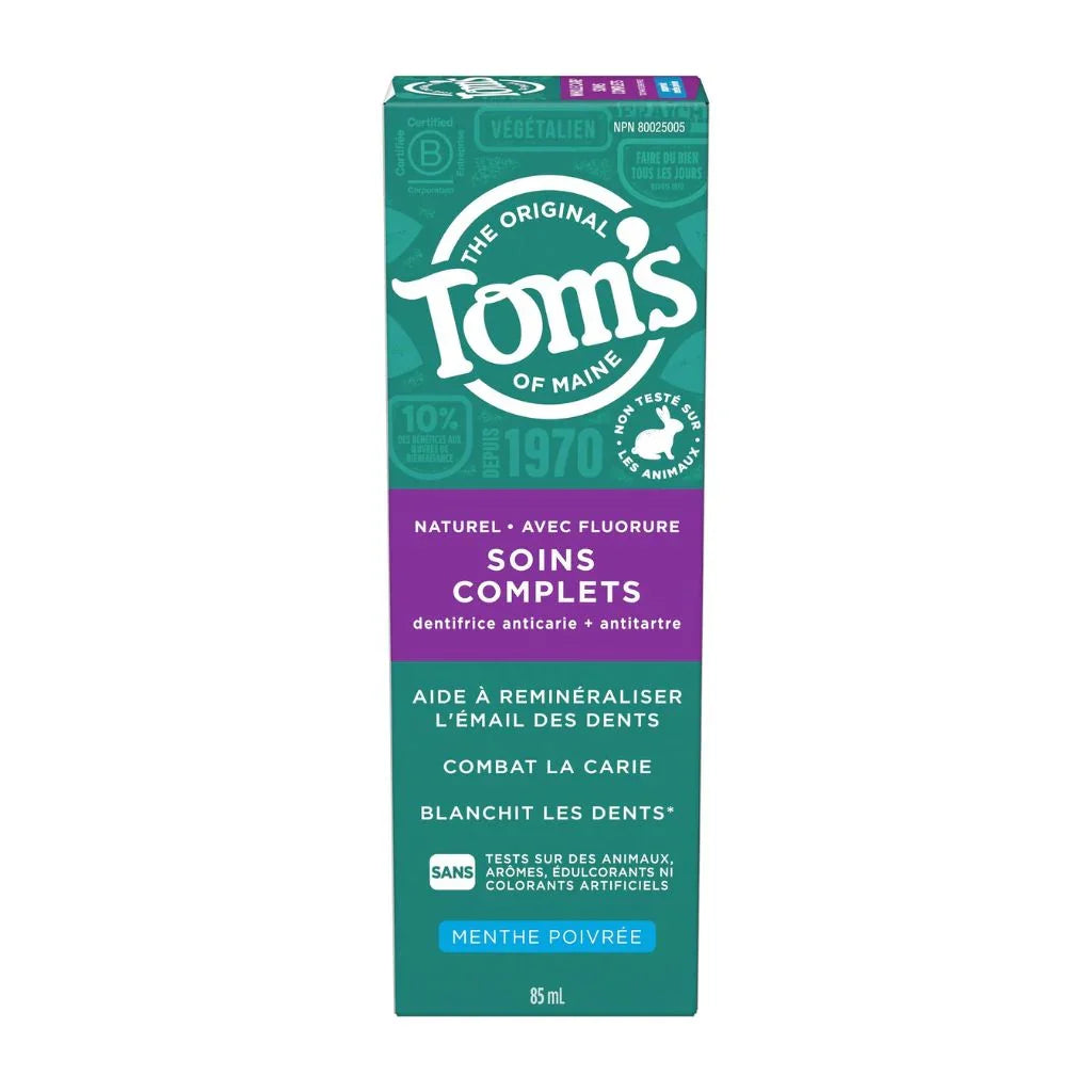 dentifrice Soins complets Tom's of Maine - La Boite à Grains