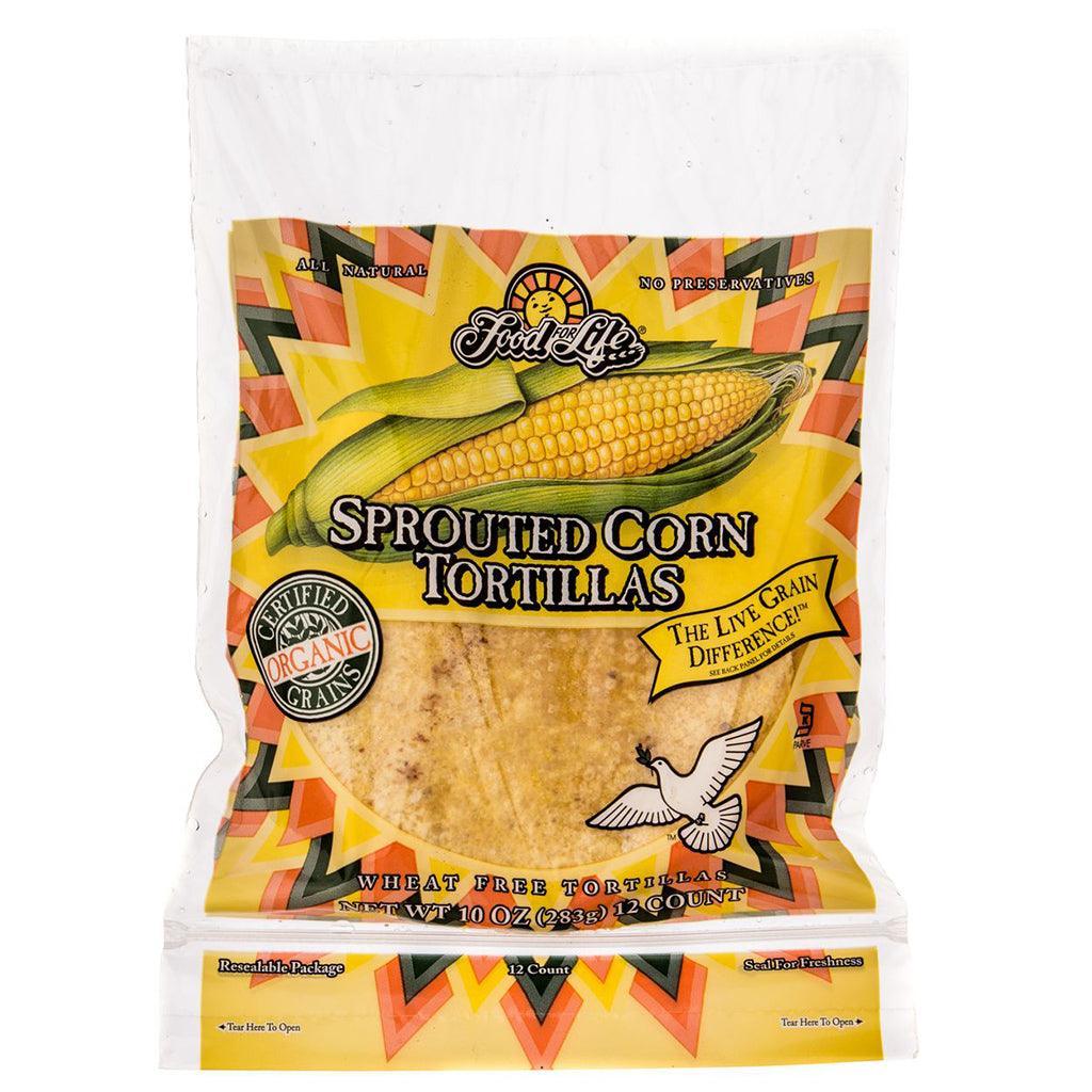 Tortillas de Maïs Germé Biologiques Food For Life - La Boite à Grains
