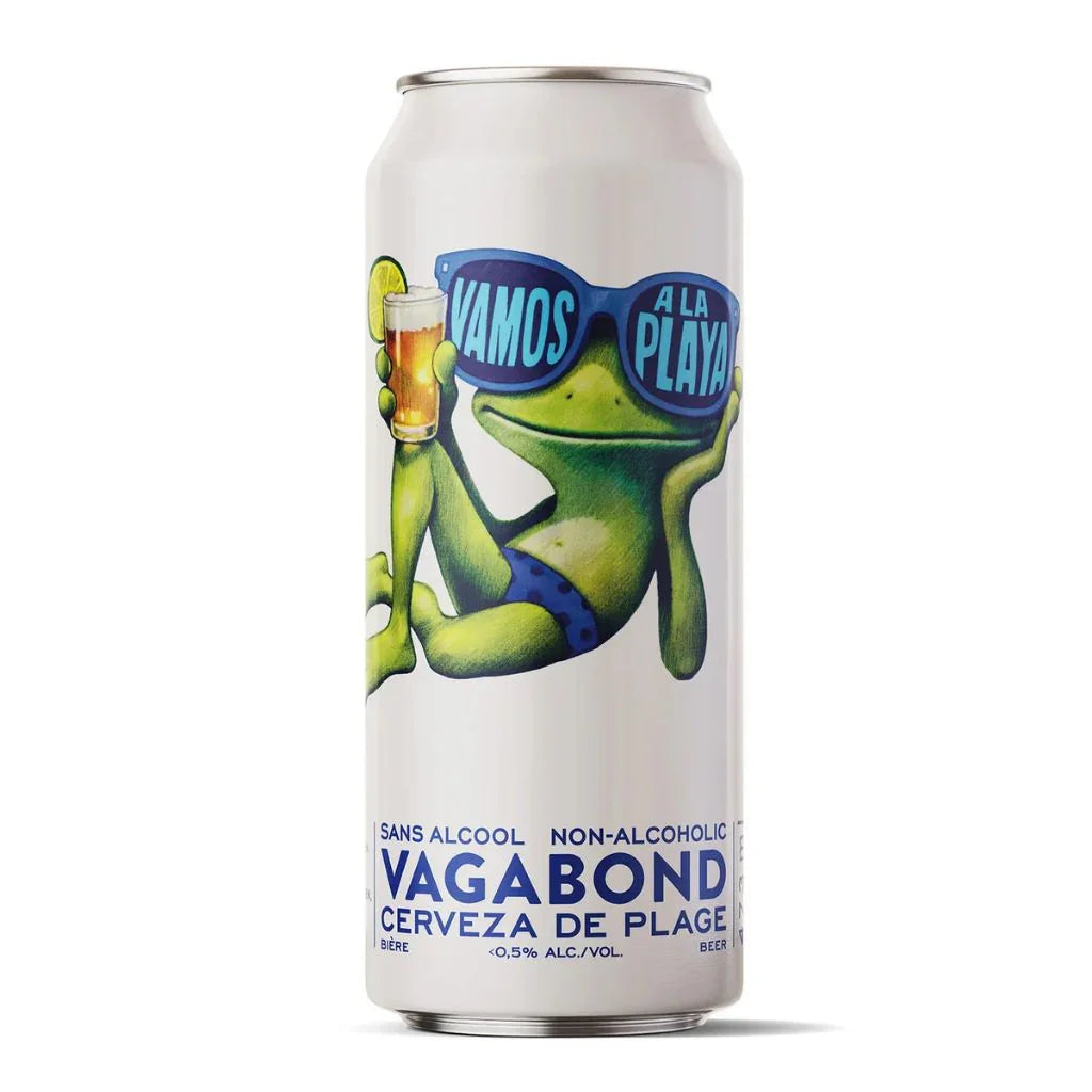 bière Vamos a la Playa Vagabond sans alcool - La Boite à Grains