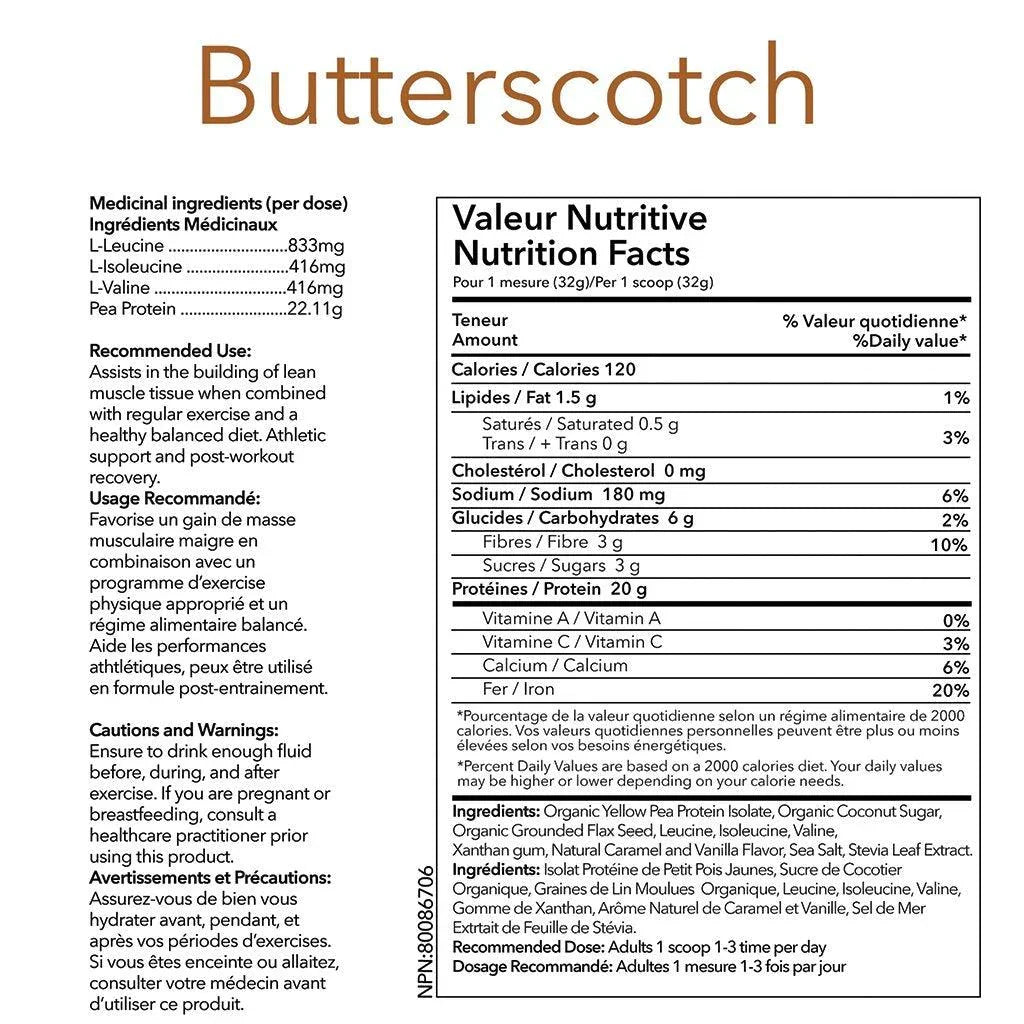 Vegan Pro Raw Nutritional Butter Caramel - La Boite à Grains