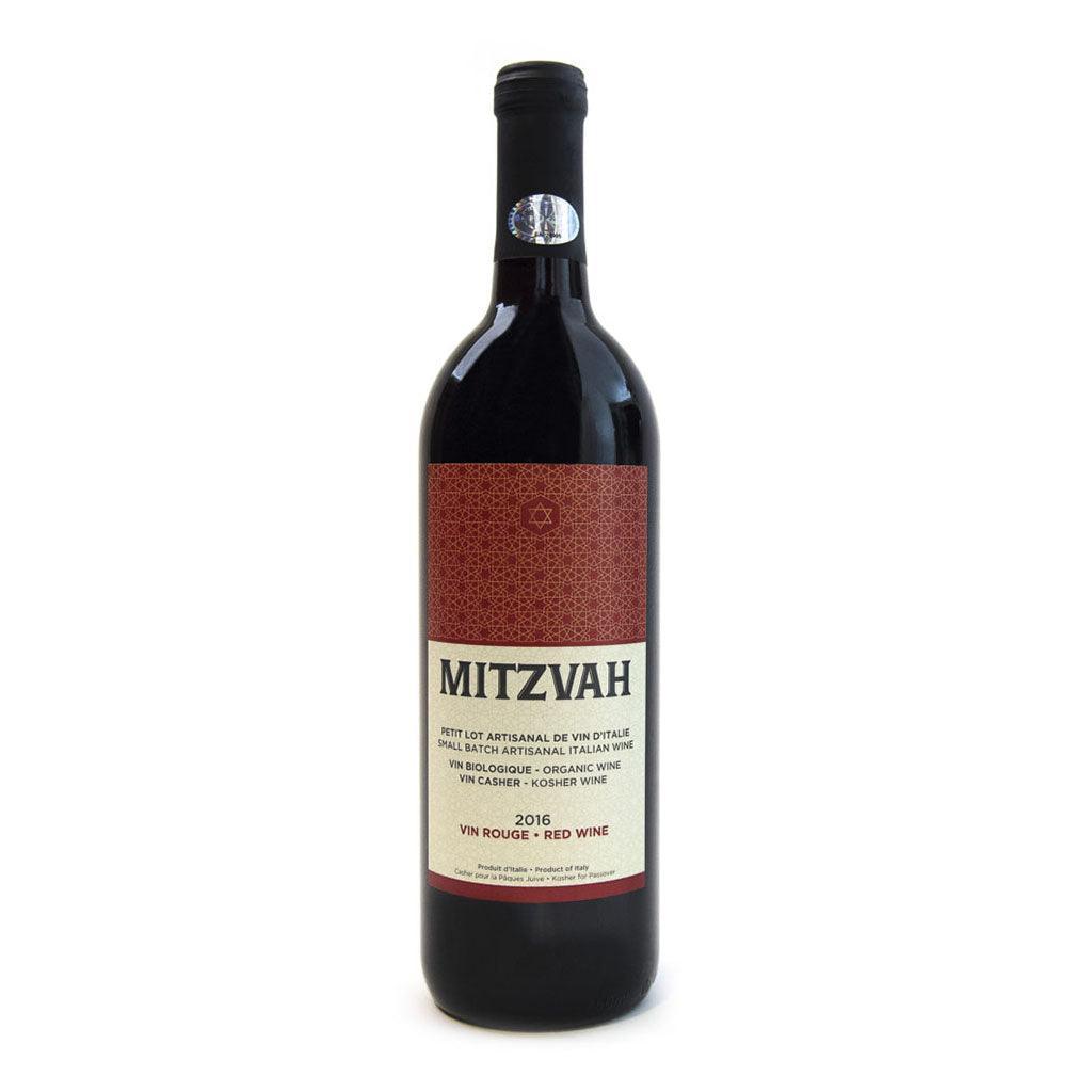 Vin Rouge Casher Végane Biologique Mitzvah - La Boite à Grains