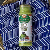 Green Vinaigrette With Food - La Boite à Grains