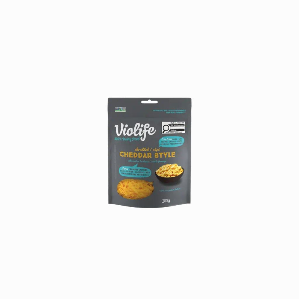râpé style cheddar Violife - La Boite à Grains