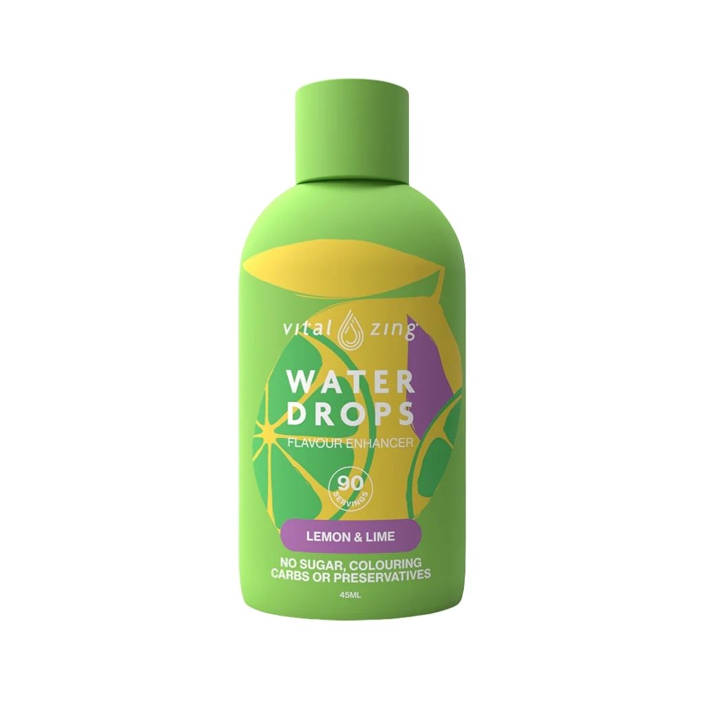gouttes aromatisées Citron et lime Vital Zing - La Boite à Grains