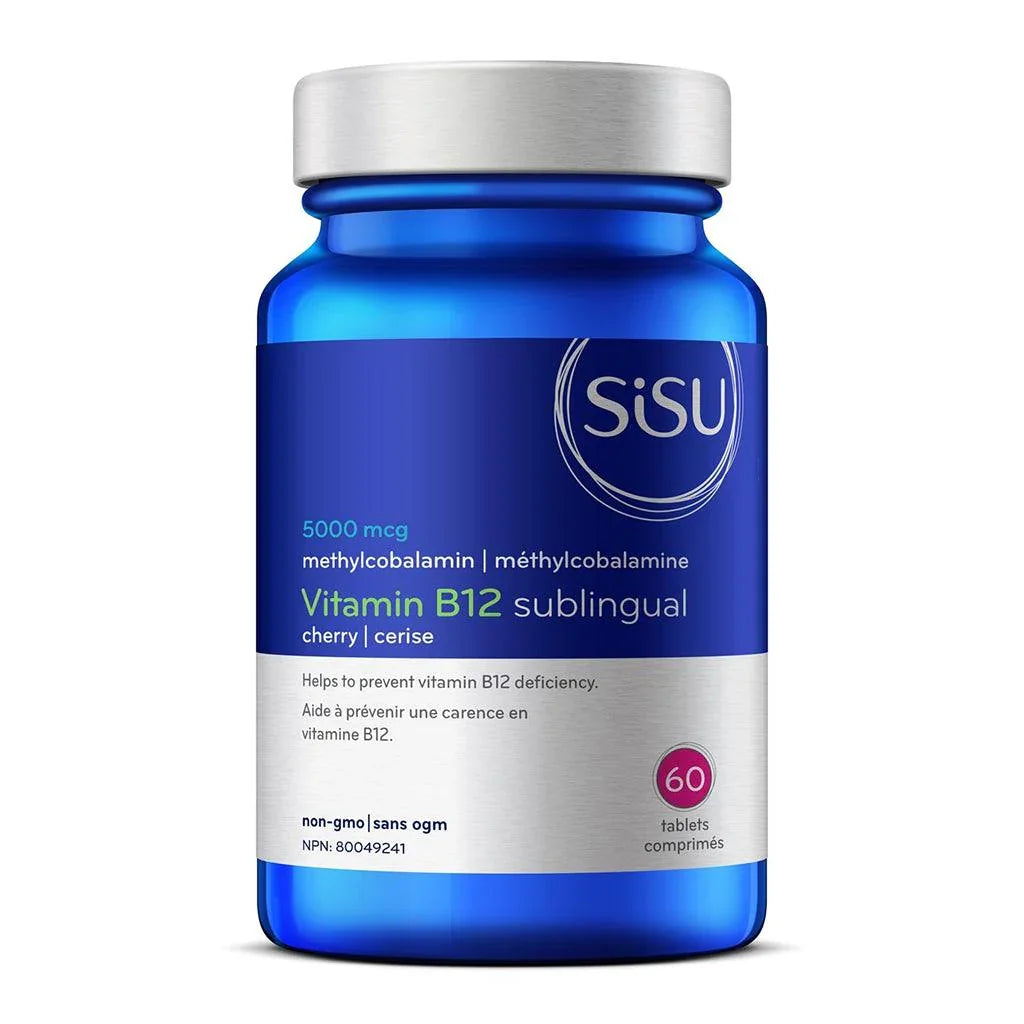 Vitamine B12 5000 mcg Cerise Sisu - La Boite à Grains