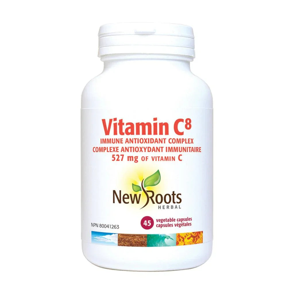 Vitamin C8 (Capsules) New Roots Herbal - La Boite à Grains