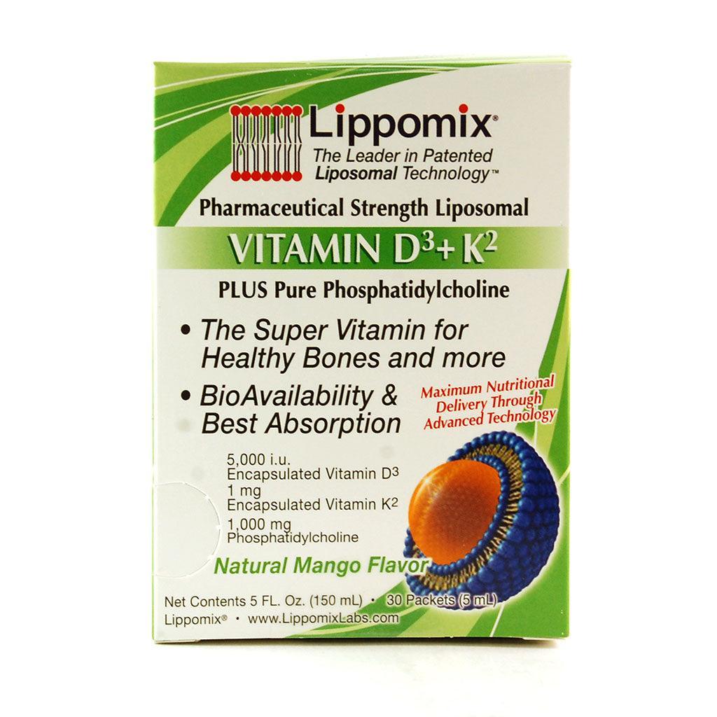Vitamins D3 + K2 Liposomal Nano Vitamins - La Boite à Grains