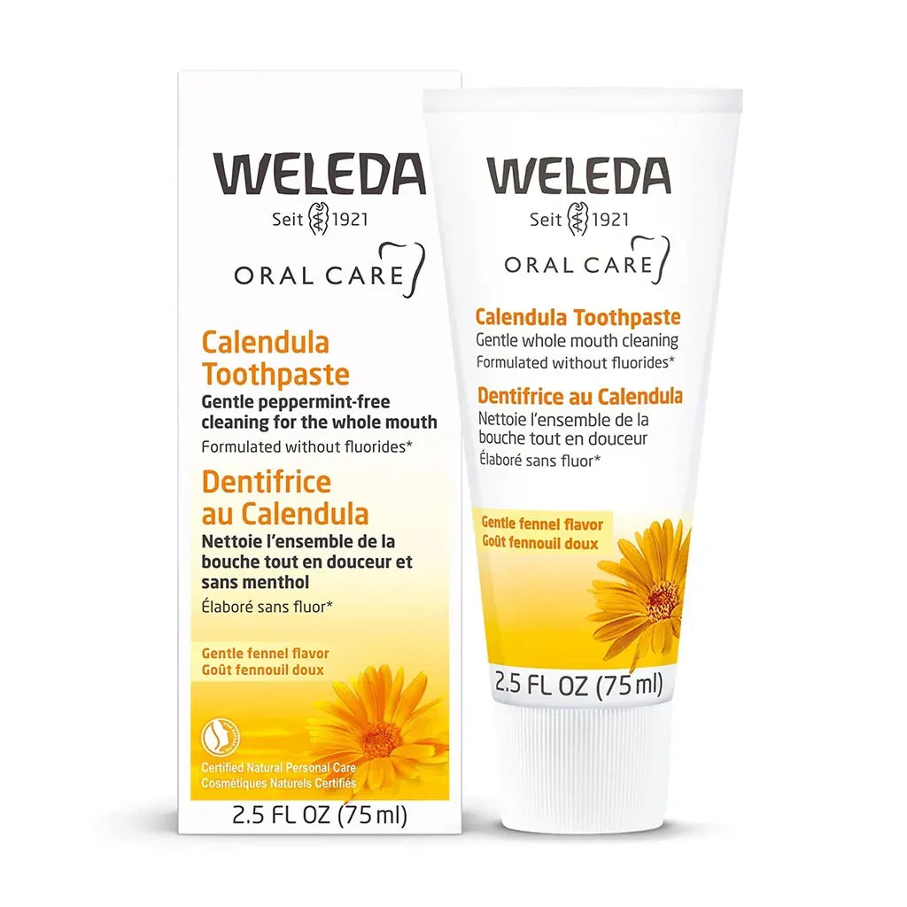 dentifrice au calendula Weleda - La Boite à Grains