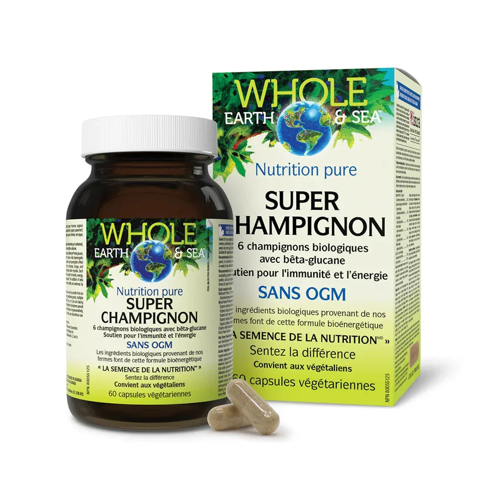 Super Champignon Whole Earth & Sea - La Boite à Grains