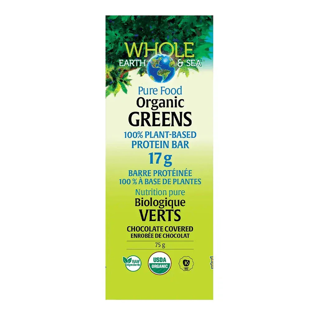 Whole Earth Sea organic protein bar - La Boite à Grains