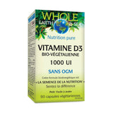 whole earth sea organic vegan vitamin d3 1000 iu 90 vegetarian capsules - La Boite à Grains