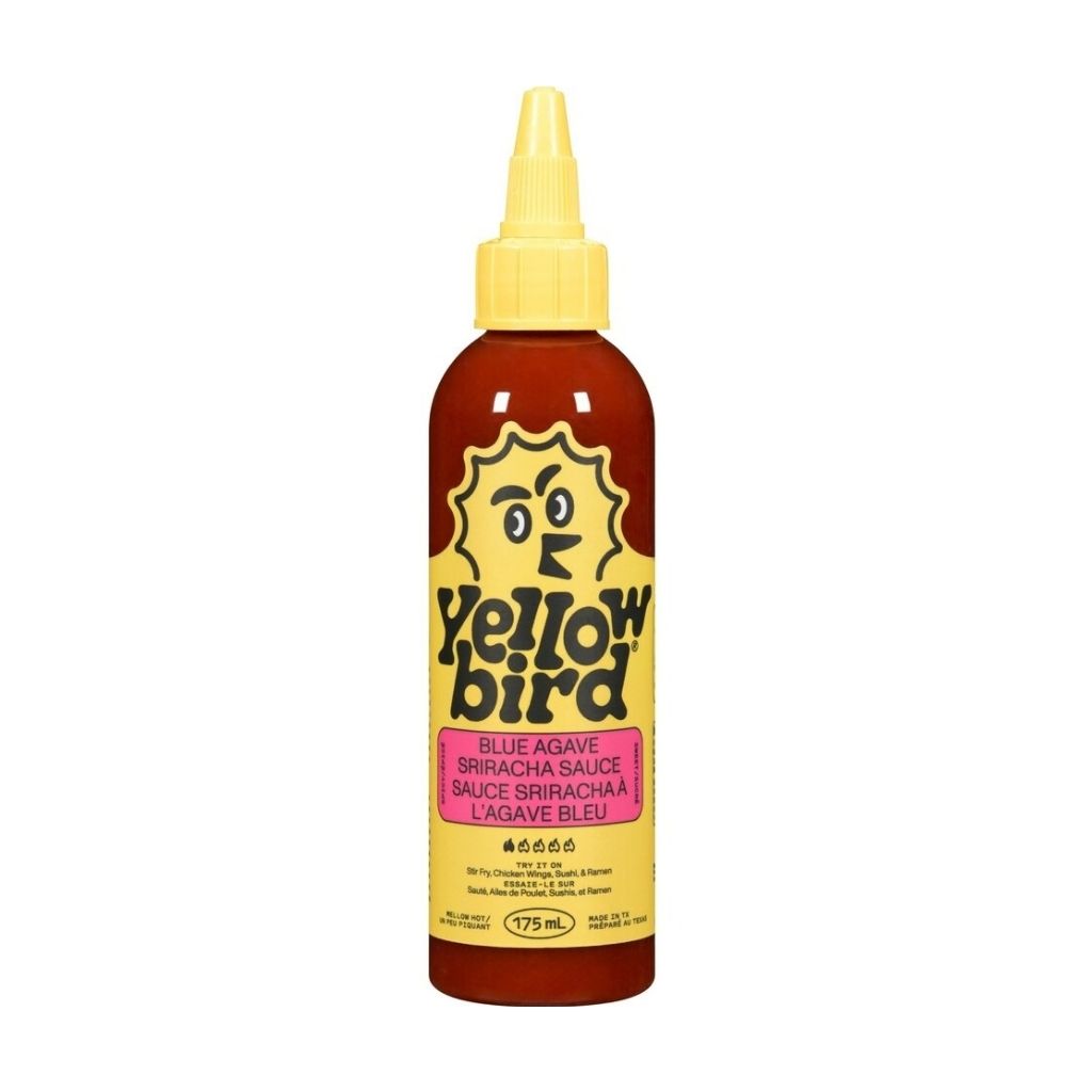 sauce sriracha à l'agave bleu Yellow Bird - La Boite à Grains