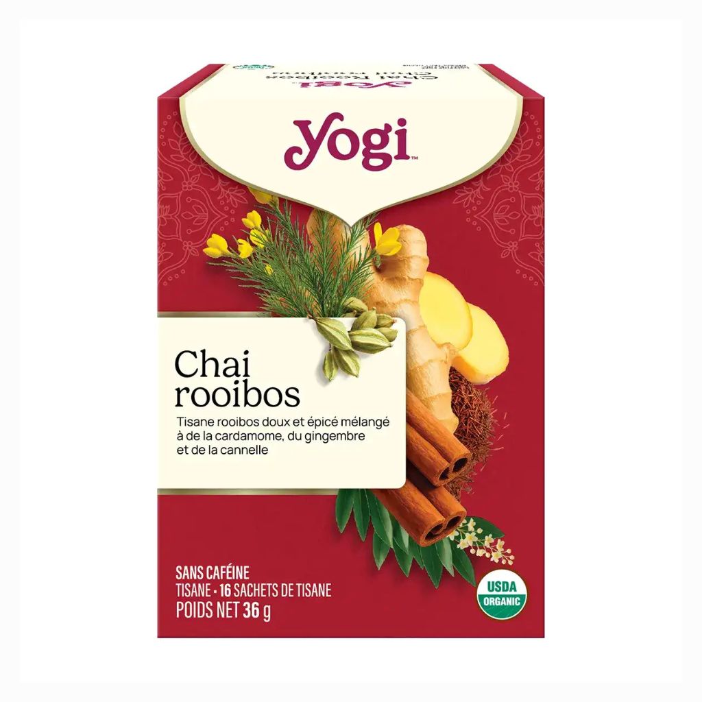 tisane Chai Rooibos Yogi - La Boite à Grains
