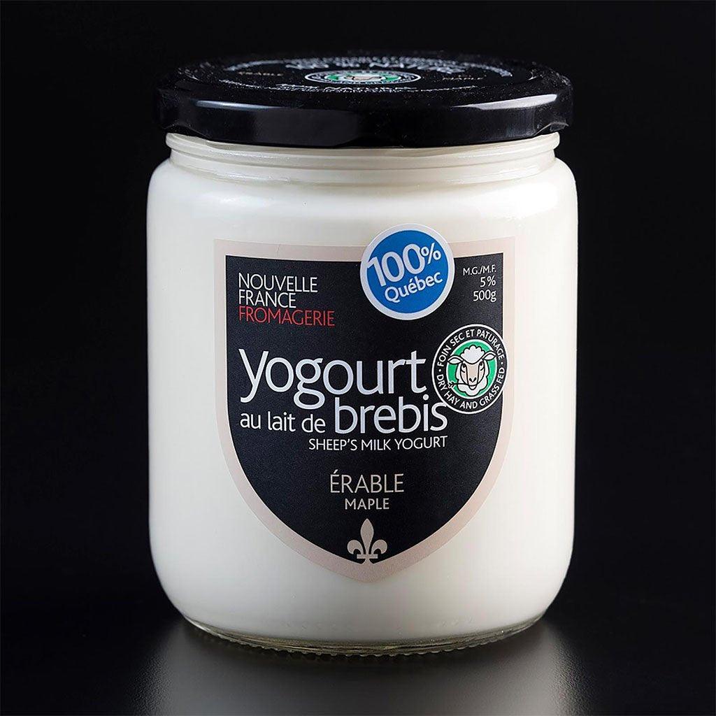 Maple Sheep's Milk Yogurt Fromagerie Nouvelle France - La Boite à Grains