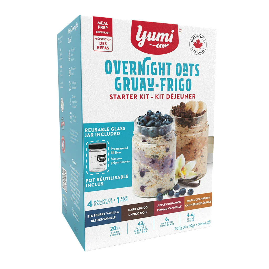 oatmeal fridge kit breakfast Yumi- La Boite à Grains
