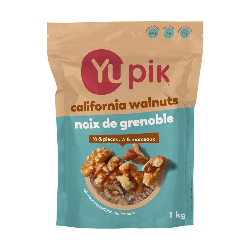 noix de Grenoble demi et morceaux Yupik - La Boite à Grains