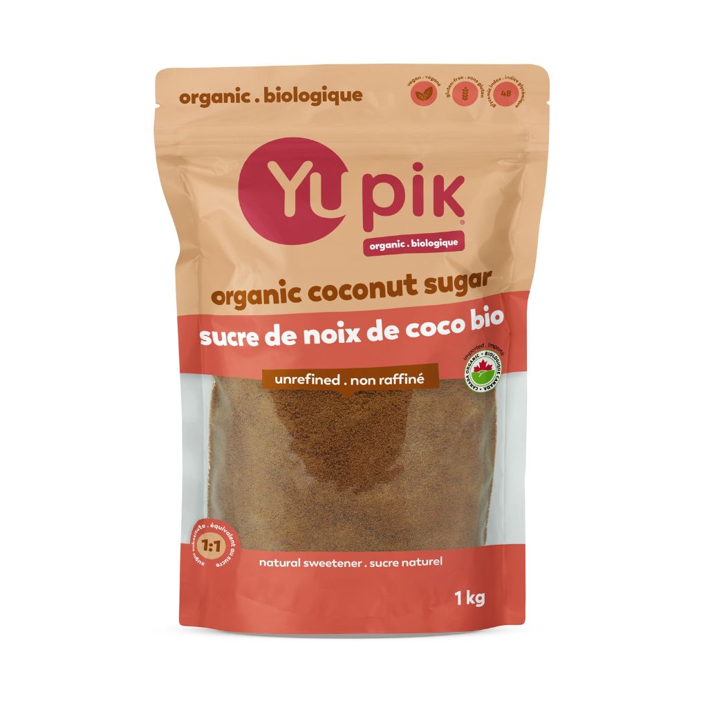 sucre de noix de coco biologique Yupik - La Boite à Grains