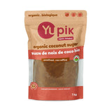 sucre de noix de coco biologique Yupik - La Boite à Grains