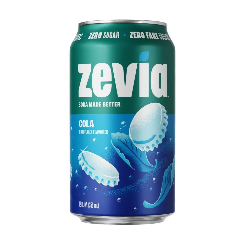zero sugar cola Zevia - La Boite à Grains