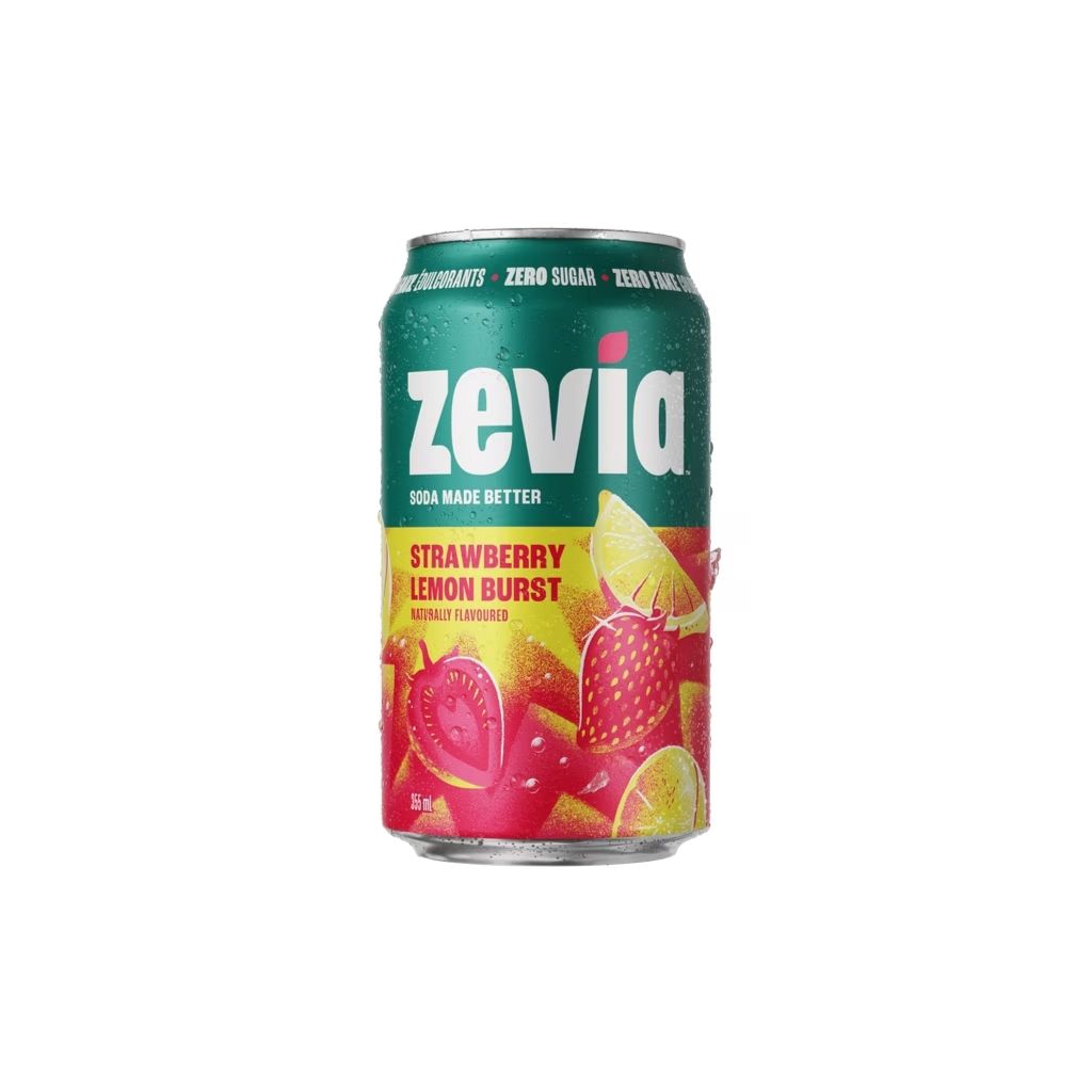 strawberry and lemon explosion Zevia - La Boite à Grains