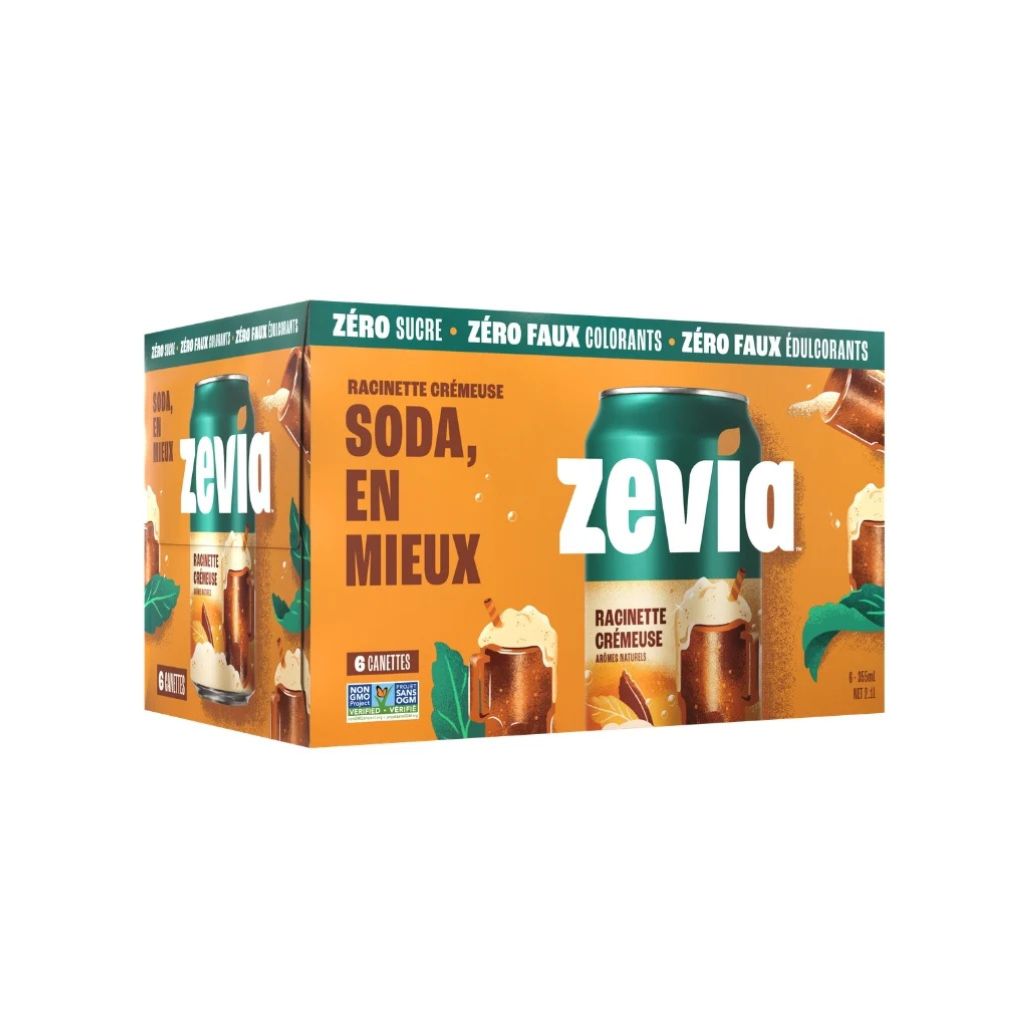 racinette crémeuse Zevia - La Boite à Grains