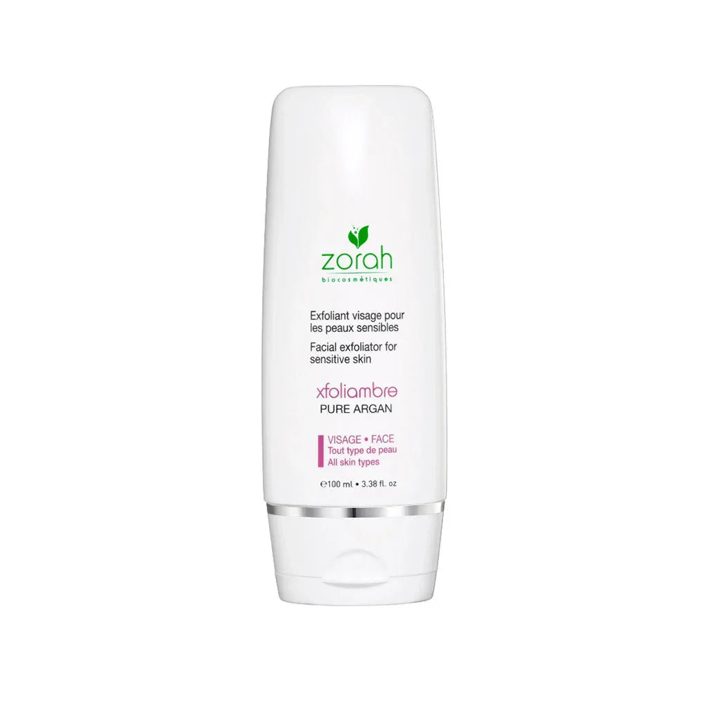 zorah biocosmétiques xfoliambre exfoliant visage pour  les peaux sensibles 100 ml - La Boite à Grains